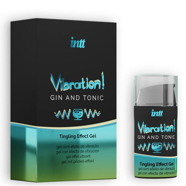Gel Stimulant Vibrations Gin Tonic - Intt 15ml
