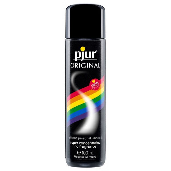 Lubrifiant Pjur Original Édition Pride arc-en-ciel - 100 ml