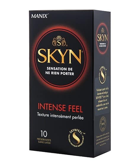 Préservatif Manix Skyn Intense Feel sans Latex 10