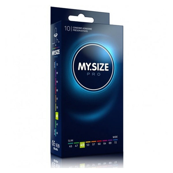 Préservatifs Mysize 49mm - Pack de 10 Préservatifs
