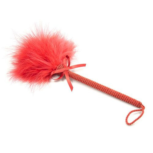 Plumeau Fetich Rouge - Toyz 4 lovers