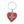 Charger l&#39;image dans la galerie, Porte clé personnalisable en forme de coeur
