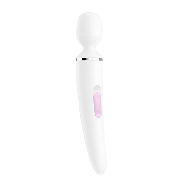 Vibromasseur Wand blanc - Satisfyer Wand-er Woman LILOU PLAISIR Vibromasseur Wand blanc - Satisfyer Wand-er Woman LILOU PLAISIR