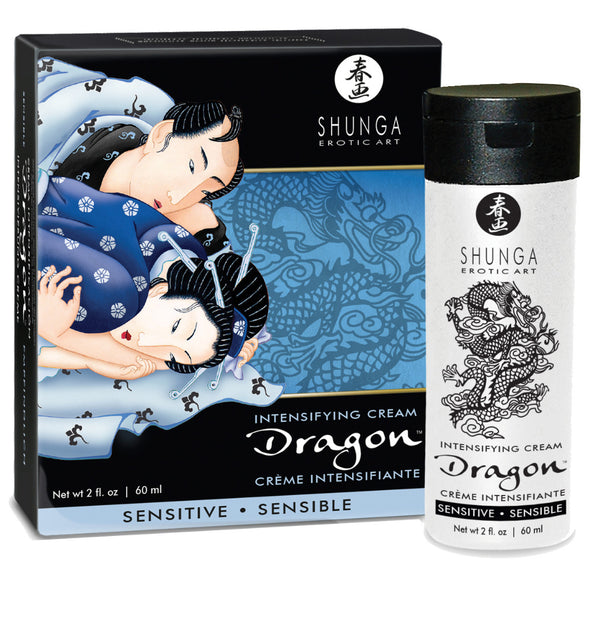 Crème intensifiante sensible Dragon de Shunga 60 ml