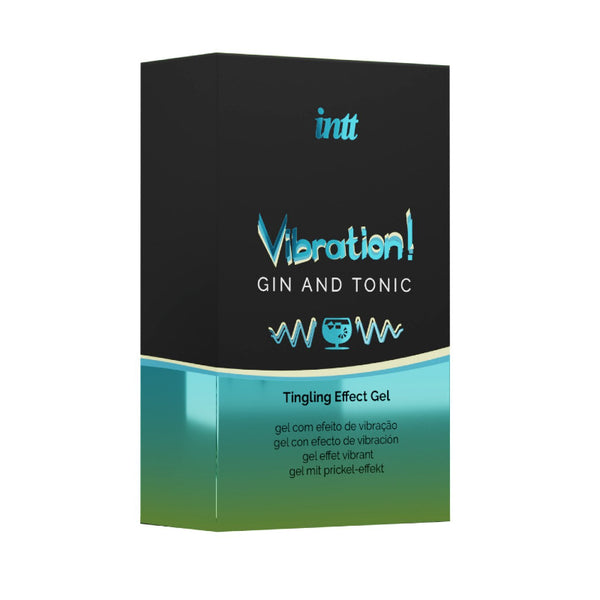 Gel Stimulant Vibrations Gin Tonic - Intt 15ml