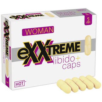 5 pilules Exxtreme Libido + aphrodisiaque pour femmes Ero by Hot Products