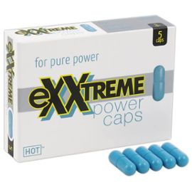 5 pilules Exxtreme Power Caps aphrodisiaque pour homme Ero by Hot Products