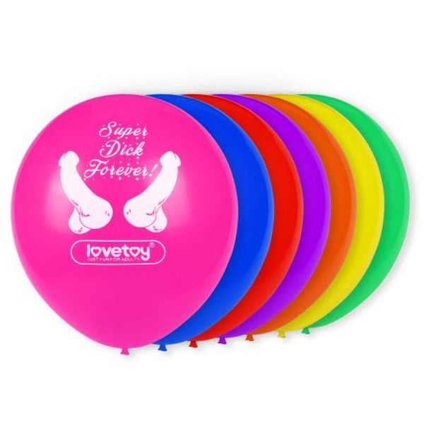 Ballons de baudruche spécial fête Lovetoy