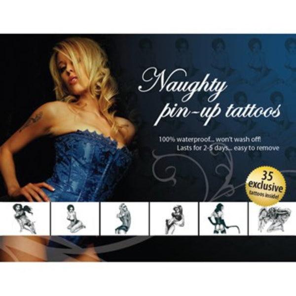 Tatouages sexy temporaires - Naughty Pin-up Tattoos