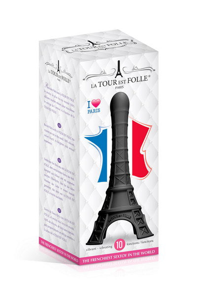 Vibromasseur La tour est folle - Noir boite